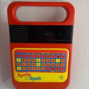 Texas Instruments Vintage 1977, 1980 Speak & Spell *WORKS